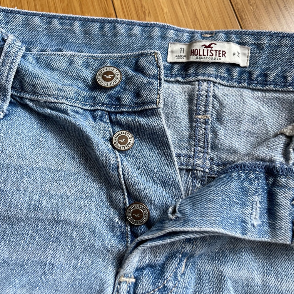 Hollister light demin shorts